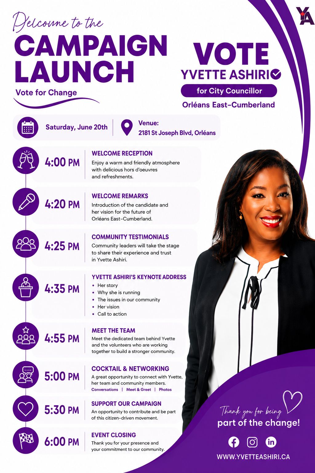 Campaign Launch Flyer EN