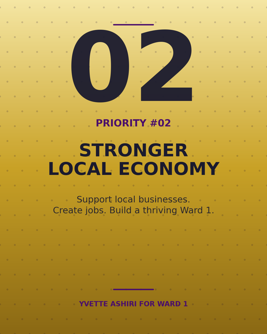 Priority 2: Stronger Local Economy